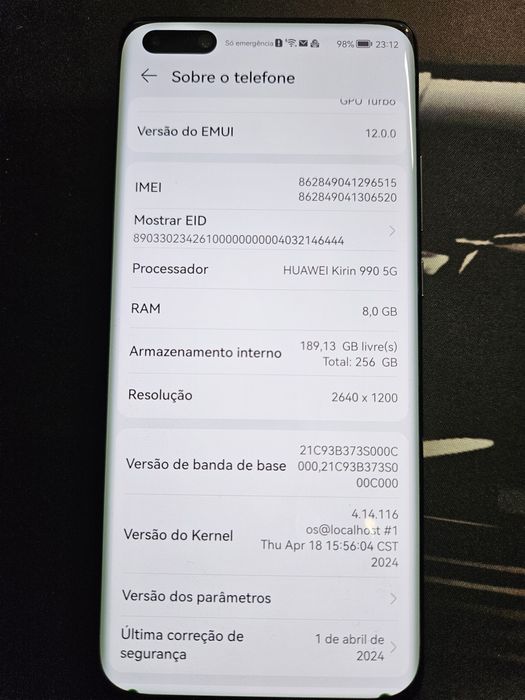 Huawei P40 Pro 5G 256MB