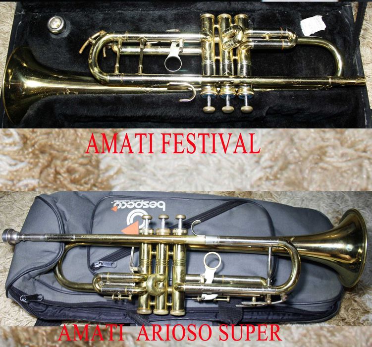 Музичні труби Amati,B&S,Weltklang,Jupiter,Мундштуки,аксесуари-масло ін