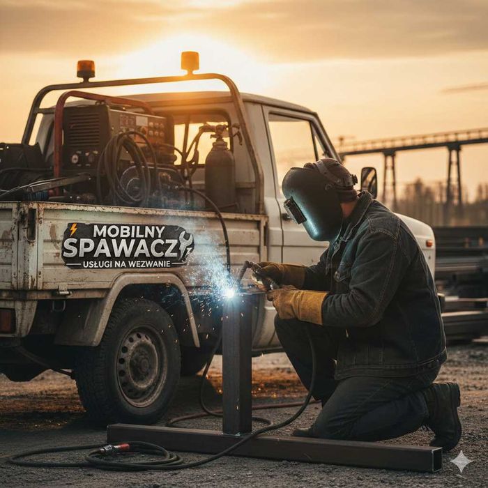 Spawacz mobilny oraz usługi ślusarskie