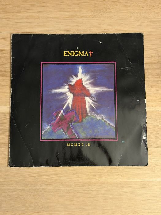 ENIGMA MCMXC a.D. 1st German Press A3 RARE winyl VG+ Virgin