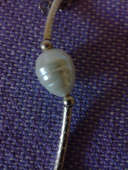 Conjunto colar e pulseira