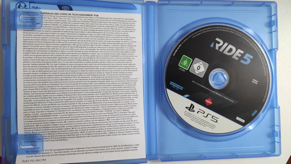 Jogo PS5 PlayStation Ride 5