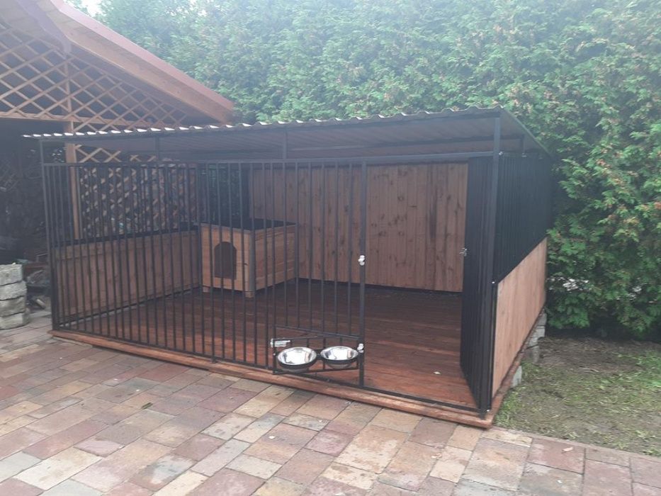 Kojec Klatka Zagroda Buda dla psa 2mx2m.