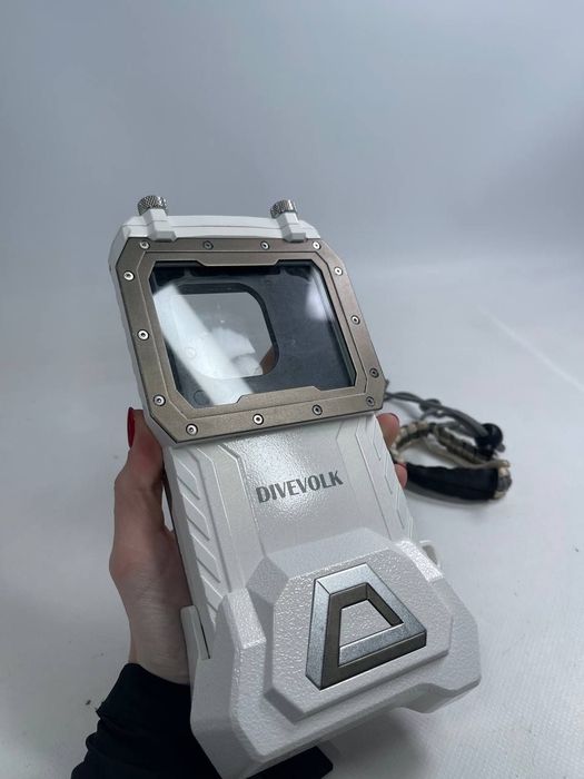 Подводный сенсорный бокс чехол оригинал DIVEVOLK SeaTouch 4 Max (Rare White) + 2 вкладыша iPhone