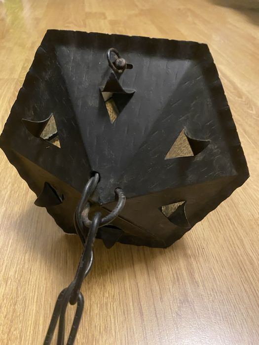 Stara lampa wisząca Vintage