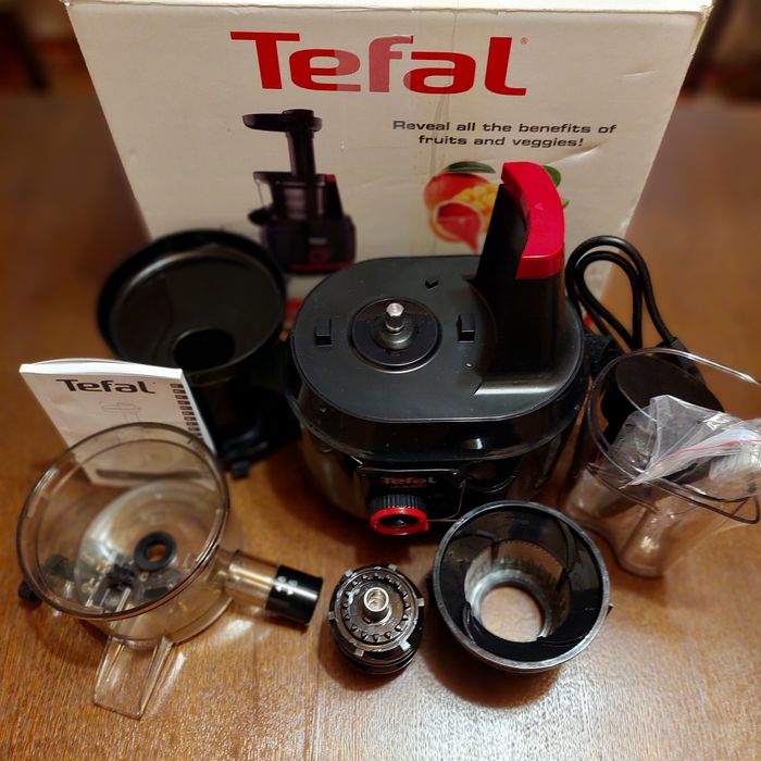 Соковижималка шнекова tefal zc15 тефаль