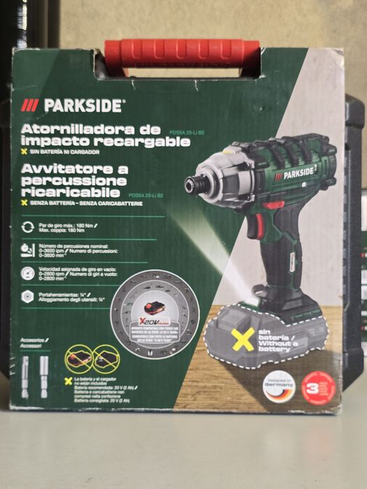 Aparafusadora impacto bits 20v parkside508203902426173441