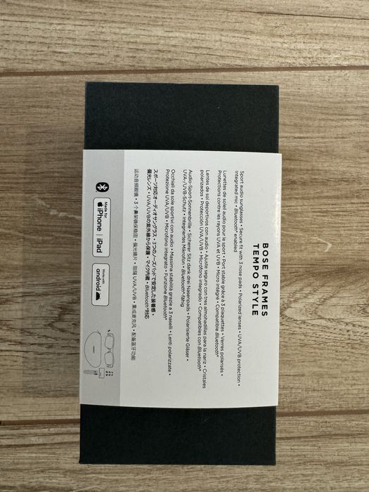 Навушники окуляри Bose Frames Tempo Black