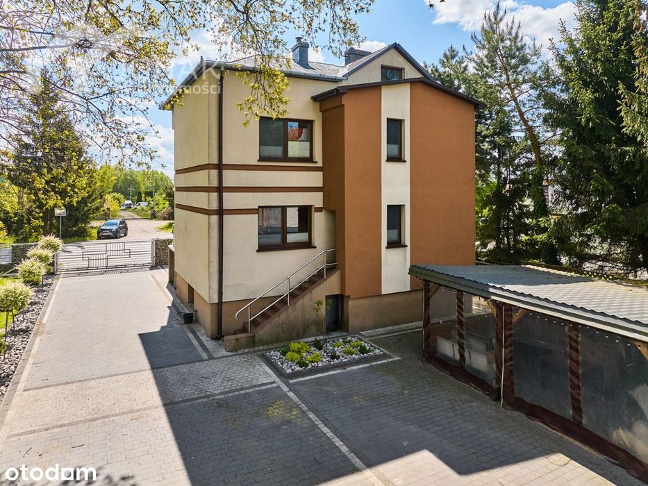 Dom 120 m² + magazyny 1200 m² +działka 1,7 ha