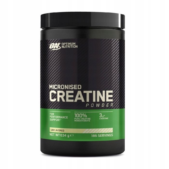 optimum nutrition creatine mono 634g kreatyna monohydrat siła on