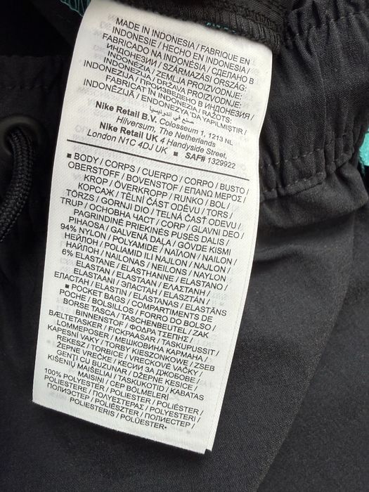 Шорти чоловічі Nike Tech Woven Black