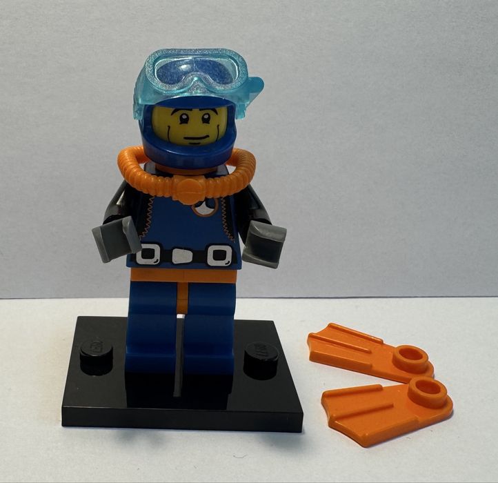 LEGO Minifigures Seria 1 col01-15 Deep Sea Diver col015 Nurek 8683