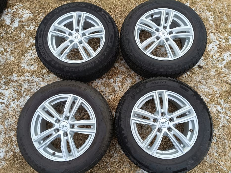 felgi aluminiowe 5x112 skoda octavia audi vw golf 5 6 leon opony zimow