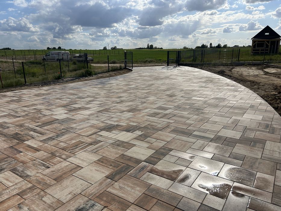 Układanie kostki brukowej - projekty !!! Gawron-bruk