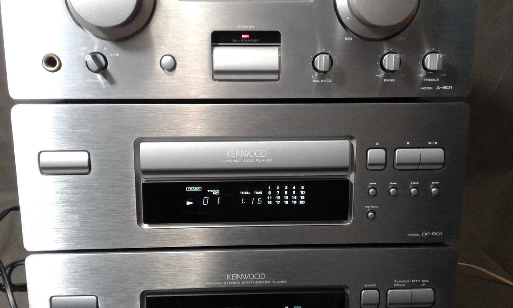 KENWOOD A-601,pilot,zestaw stereo