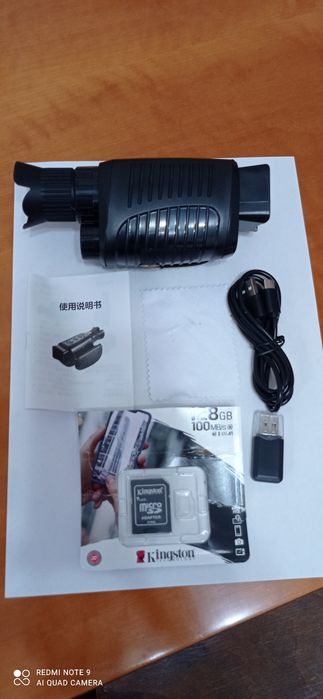 Інфрачервона камера з нічним баченням, відео 1080P,+ microsd 128G