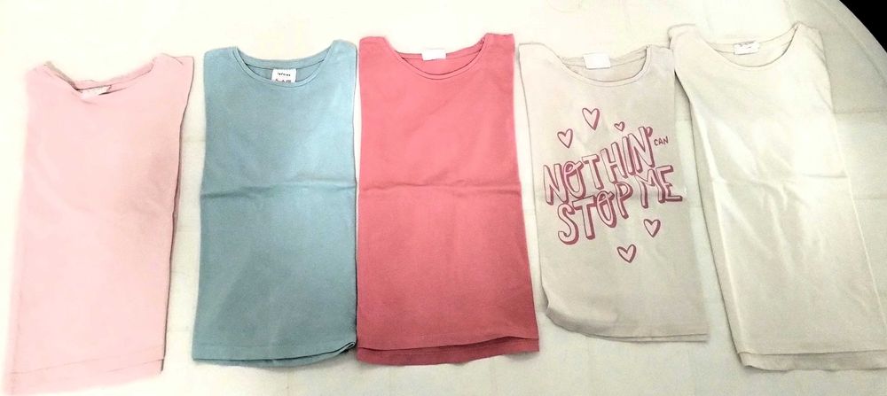 Conjunto 5 Tshirts Manga Comprida 5-6 Anos Lefties