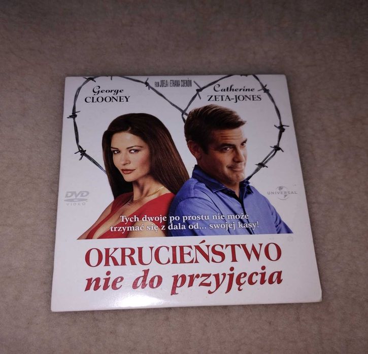 Okrucieństwo nie do przyjęcia, George Clooney, film, płyta dvd