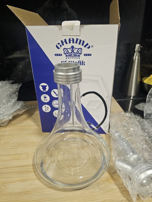 Shisha de alumínio marca Champ nova