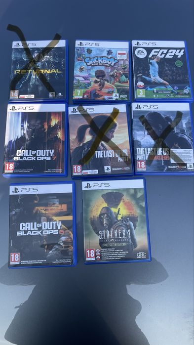 Gry na PS5 prosze dzwonić