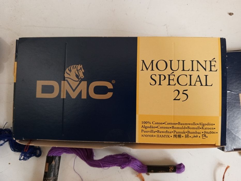 Нитки мулине бренда Flying Wheel DMC Mouline Special мулине П’яльця