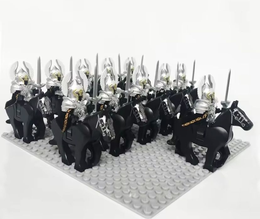 Klocki figurka żołnierz Gondoru Władca Pierścieni kompatybilne z Lego Władca Pierścieni żołnierz gondoru