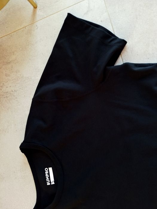Crop top t-shirt Bumpro sportowy treningowy