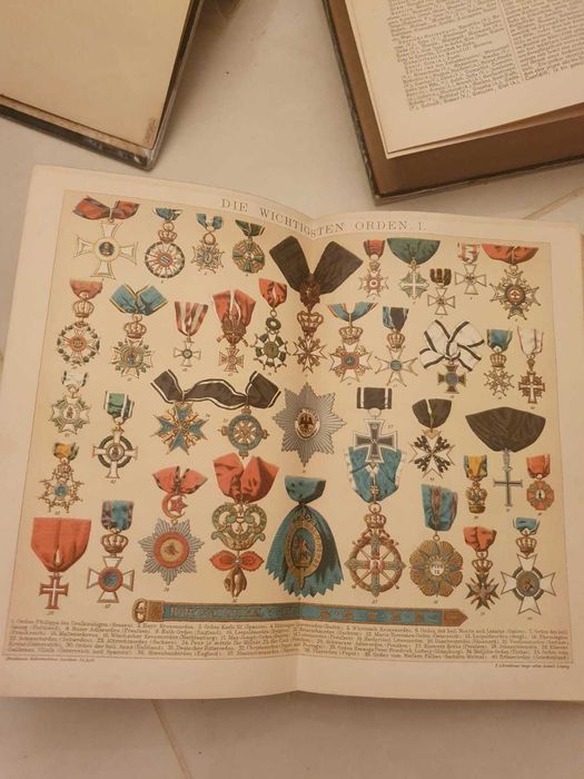 encyklopedia Brockhaus z 1893 roku 17 tomow