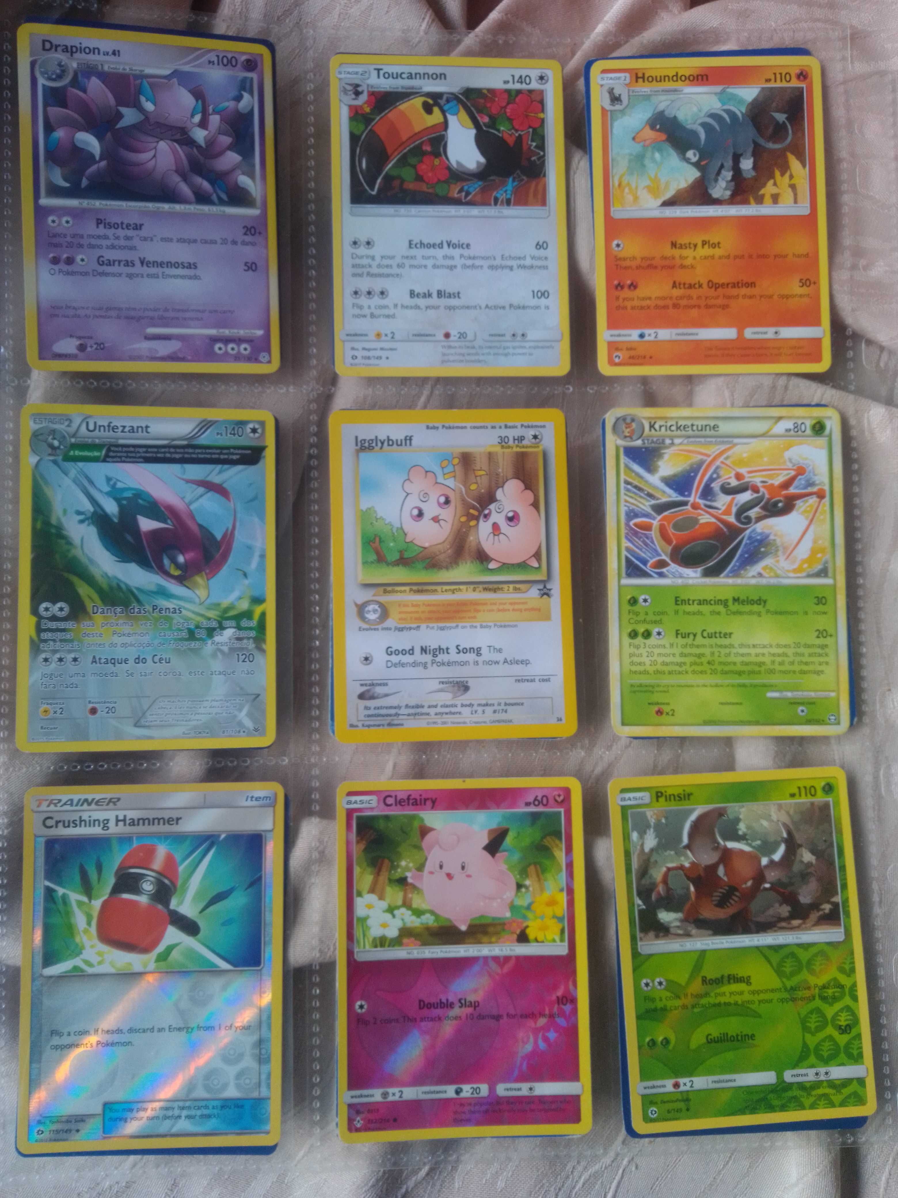 Cartas Pokémon - Tipo Fogo (12 Cartas) Leiria, Pousos, Barreira E Cortes •  OLX Portugal