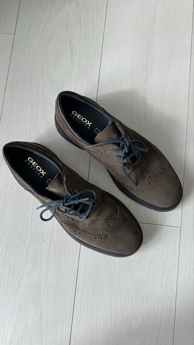 Замшеві туфлі GEOX чоловічі