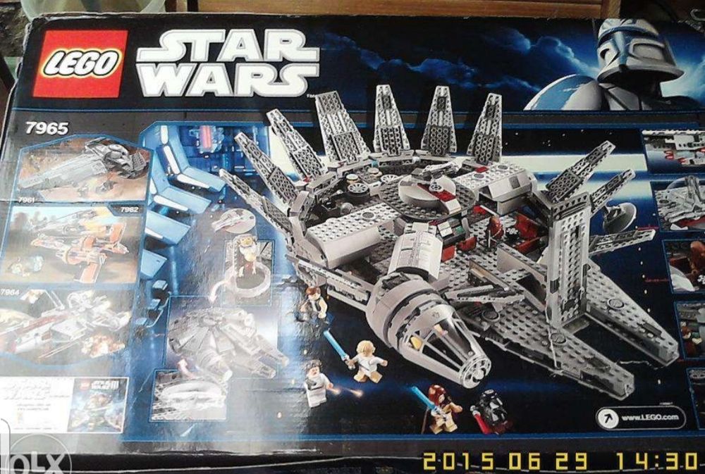 Caixa legos do Star Wars do Millenium Falcon64739078133891121