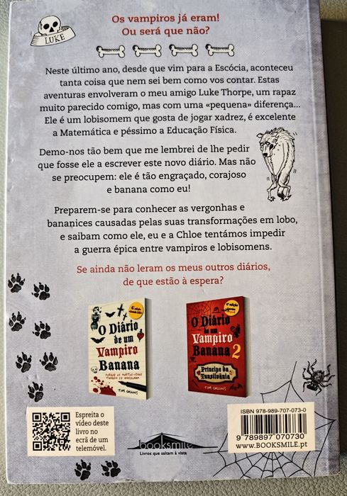 Livro diário de um banana - lobisomem