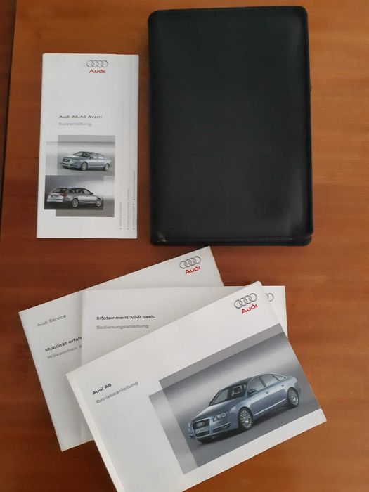 Catalogo / Livro de instruções AUDI A4 - A6