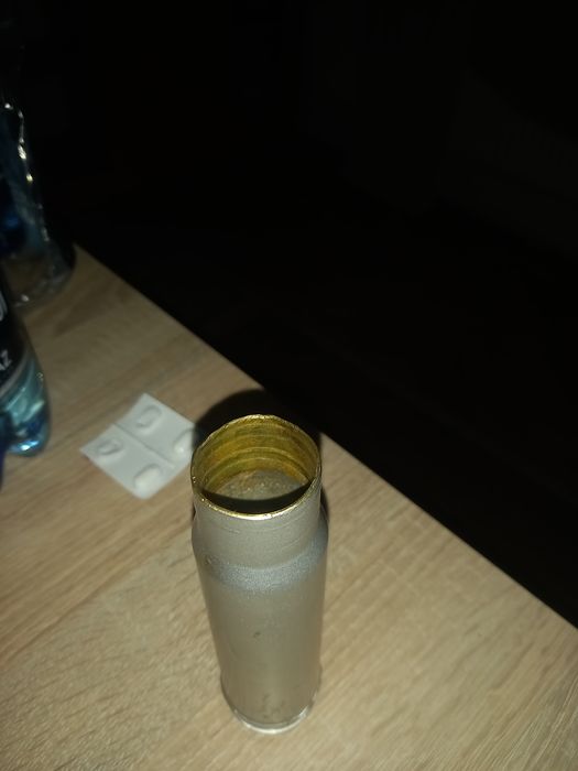 Zabytkowy pocisk pusty dla kolekcjonera