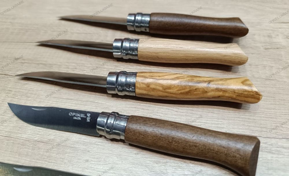 Opinel №8 9 Структура Дуб Горіх Оливка Топ Ніж Шик Нож Француз