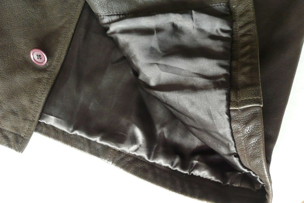 nowa kurtka skórzana