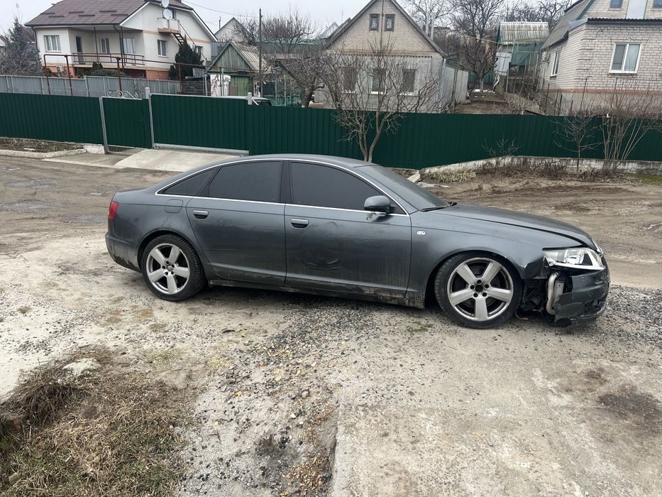 Ауді А6 C6 2007 s-line 3.0 ДТП евробляха