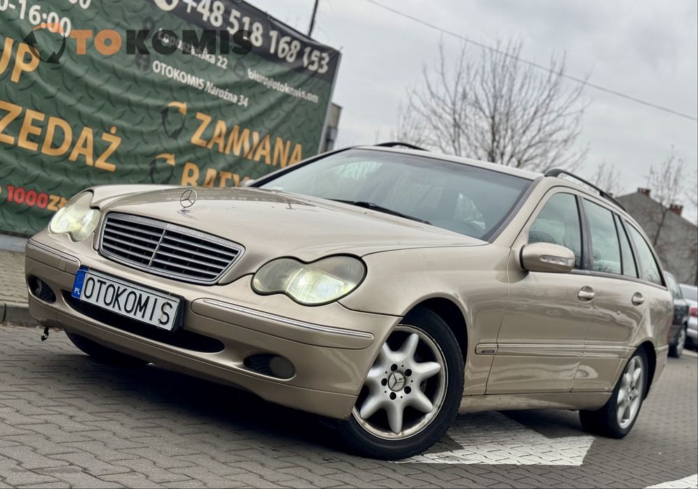 Mercedes C200, 2002 rok 1.8B – Otokomis! Gwarancji!