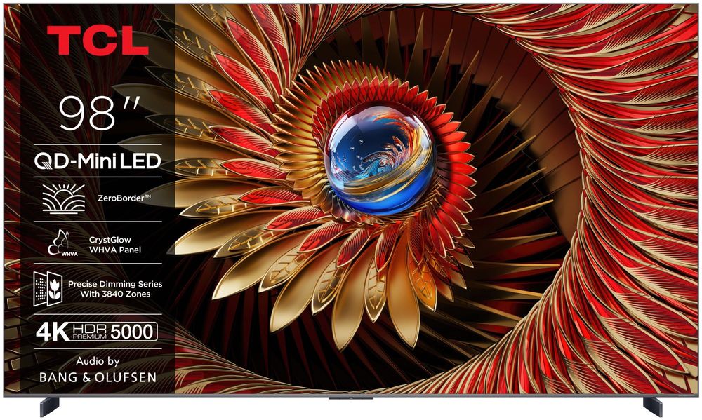 Telewizor TCL 98C8K 98" QD-Mini LED 4K 144 Hz Google TV