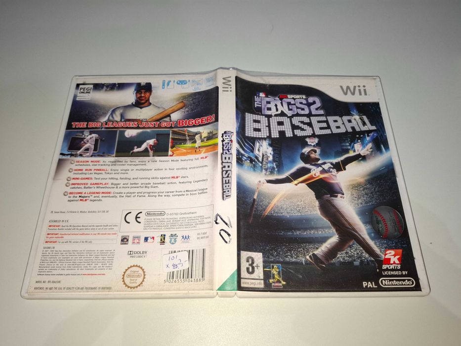 The Bigs 2 Baseball - Nintendo WIi