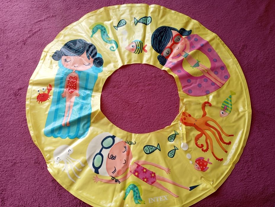 Новий дитячий надувний круг INTEX для плавання