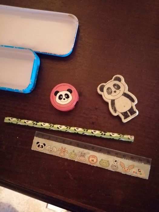 Estojo completo do panda