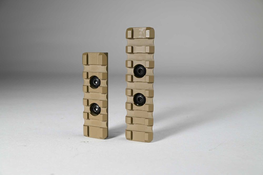 Планка Пікатінні / під M-LOK з кріпленням / 63 мм / 80 мм / КОЛЬОРОВІ