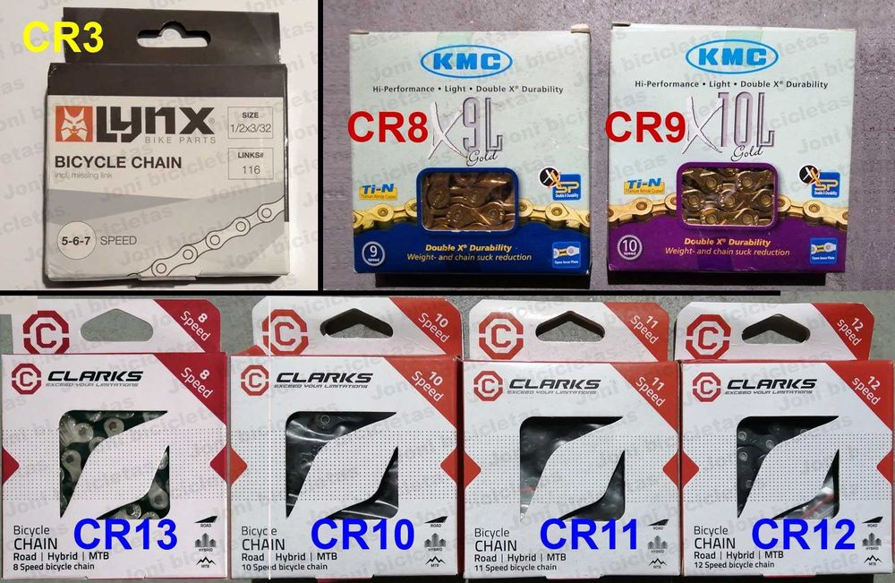 Esticador de corrente e abraçadeira anti-queda de corrente