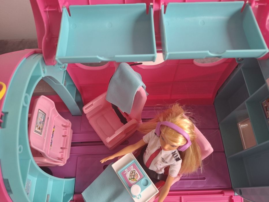 Avião da Barbie Rosa