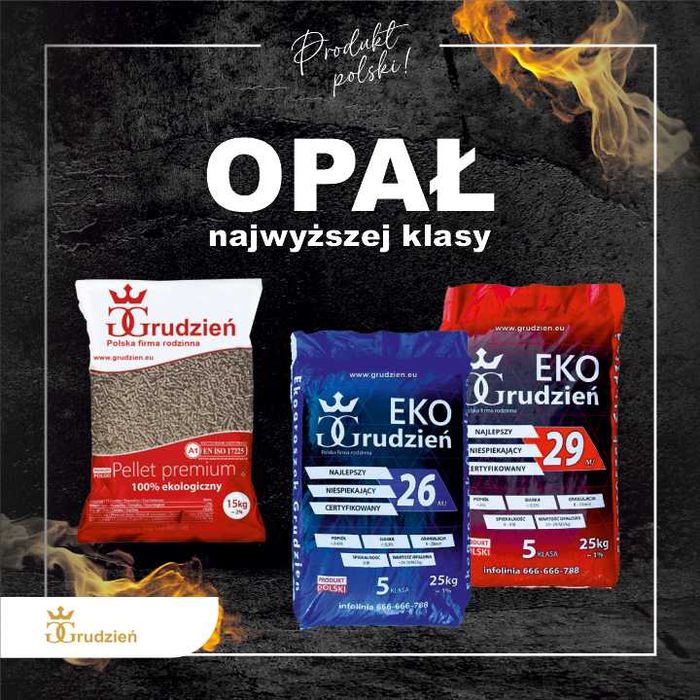 Promocja! Ekogroszek Groszek Węgiel Pellet Grudzień Sobianek Bartex