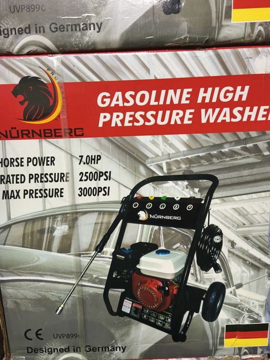 Máquina de lavar a pressão a gasolina 180bar NÜRNBERG