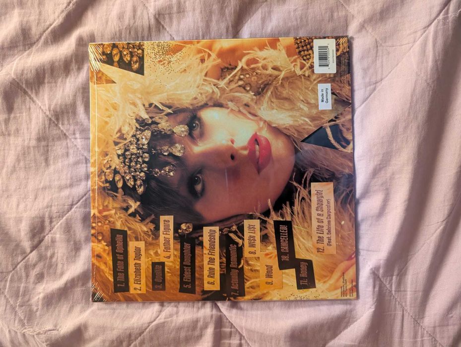 Vinyl the life of a showgirl - taylor swift