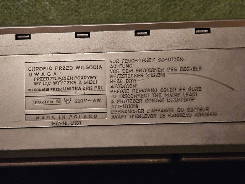 Radiomagnetofon Unitra Kasprzak RM221 Automatic