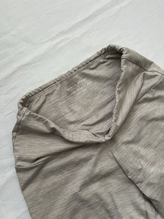 Лосины легенсы бежевые молочные